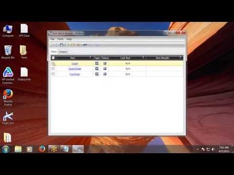 UFT Tutorial 32: Batch Testing using UFT/QTP