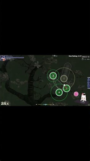 her by jvke. Game name is osu!