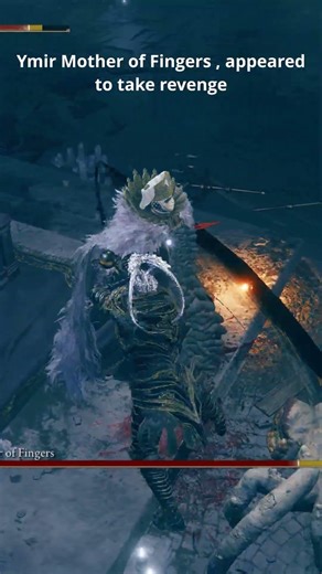 Ymir, Mother of Fingers Boss Fight 🔥 This Fight Feels Cursed #bossfight #gaming #eldenring #bestboss
