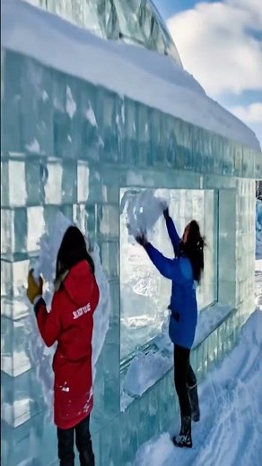 Building an Ice City on the River: A Frozen Architectural Marvel