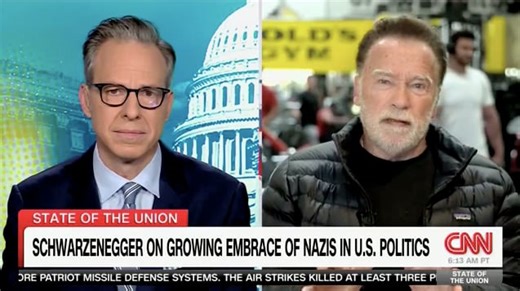 Schwarzenegger Confronted With Family’s Nazi Ties During CNN Interview