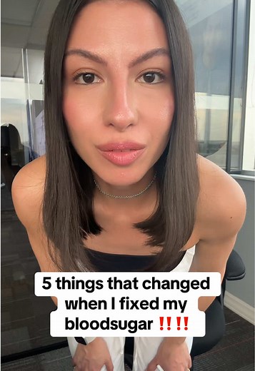 5 things that changed when I fixed my blood sugar ✅
