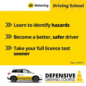 Complete the Defensive Driving Course at AA and be 6 months closer to your full licence. | AA Driving School NZ