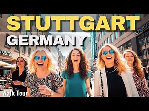 4K 🇩🇪 Stuttgart’s Most Famous Street! Walking Through Königstraße Like Never Before
