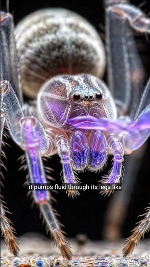 The Spider That Uses Hydraulic Legs Instead of Muscles