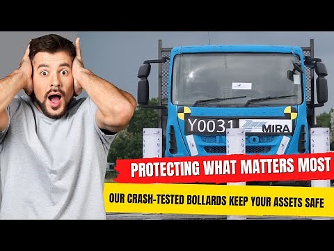 Bollard Crash Test UK | Security Bollard Impact Test | HORIBA MIRA Bollard Testing | Bollard Test
