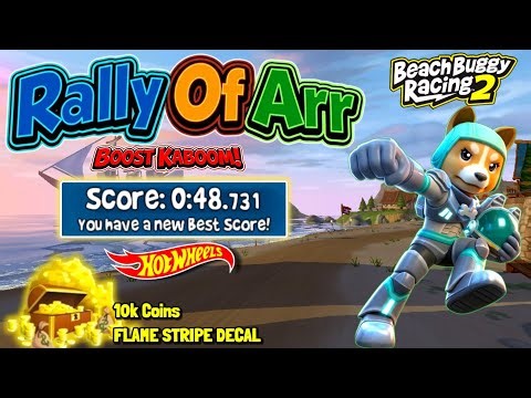 Rally Of Arr BBR2 🧨 "10k Coins" Boost Kaboom Tournament | Cmdr.Nova 🐶 | Beach Buggy Racing 2