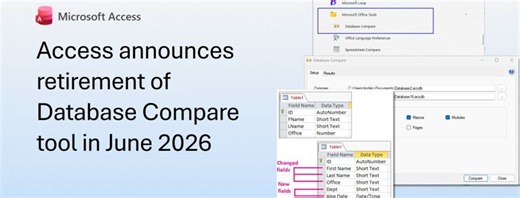Access Database Compare Tool Retires in June 2026 | Azure Feeds posted on the topic | LinkedIn