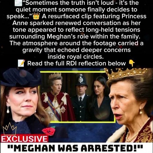 #PrincessAnne Appears in New Footage Addressing #Meghan’s Impact on the Family