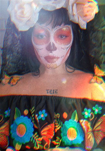 #diadelosmuertos #diademuertosmakeup #halloweenmakeup | Day Of The Dead Makeup