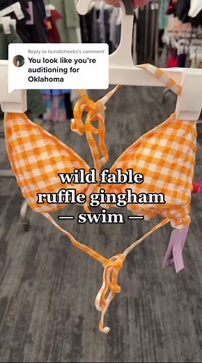 New Wild Fable Ruffle Gingham Swim Target Finds 2023