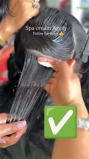 Hair spa application #viralvideo #beautycenter #shortvideo #goviral #youtubeshorts #subscribe