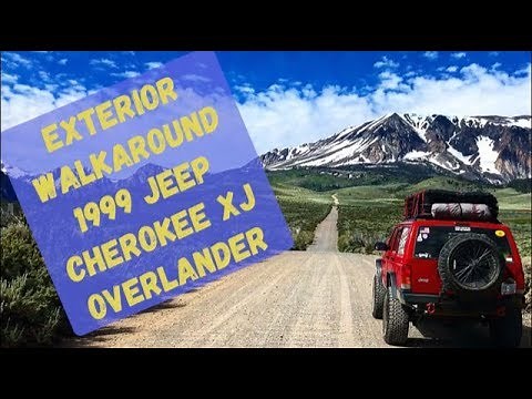 Living Out Of My Jeep Cherokee XJ - Exterior Walk-Around Of My Overland Set-Up