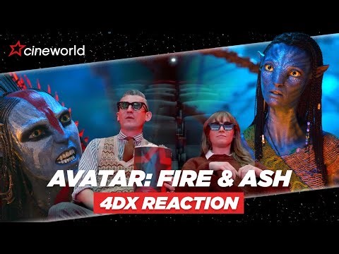 Avatar: Fire & Ash Trailer Breakdown in Full 4DX Chaos 🌑🔥🌋 | 4DX Trailer Reaction | Cineworld