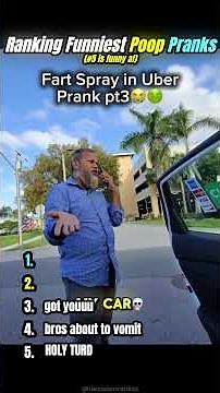 Ranking Funniest Poop Pranks😭