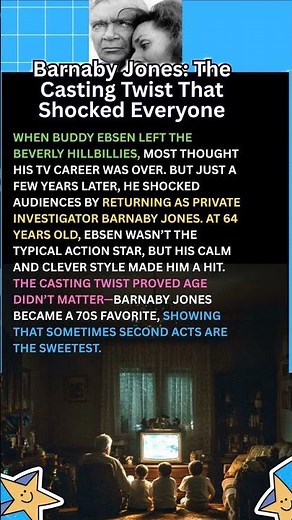 Barnaby Jones The Casting Twist That Shocked Everyone #BarnabyJones #ClassicTV #70sTV