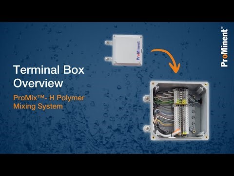 Terminal Box Overview | ProMix™ H - Polymer Mixing