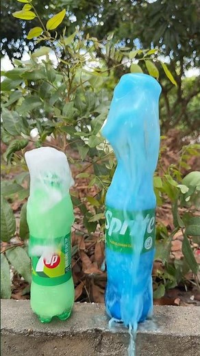 7up VS mentos, Sprite VS mentos