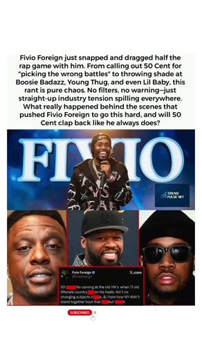 Fivio Foreign Just Snapped and Dragged HALF the Rap Game With Him!#shorts#fyp