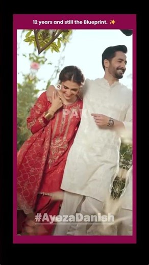 12 Years Later — Ayeza Khan & Danish Taimoor Still the Blueprint ✨ #shorts #ayezakhan #danish