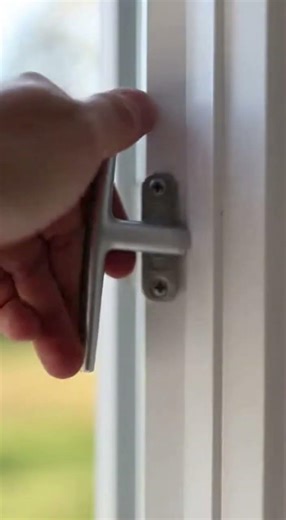 Window Won t Close Properly Easy Latch Adjustment 4K close up of window latch misaligned Worker