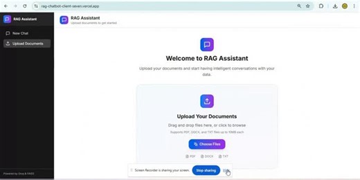 #ai #machinelearning #rag #chatbot #opensource #fullstackdevelopment #fastapi #reactjs #nlp #deeplearning #vectorsearch #faiss #sentenceembeddings #softwareengineering #dataproducts… | Abrar Warunkar
