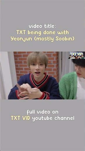 Taehyun doing his magic trick after getting compared to Yeonjun🎩🪄 #txt #magic