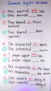 English Grammar Correction #learningbuddy #grammar | Learning Buddy