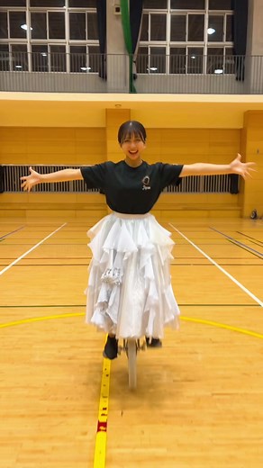 舞茸の天ぷらと一輪車の楽しみ