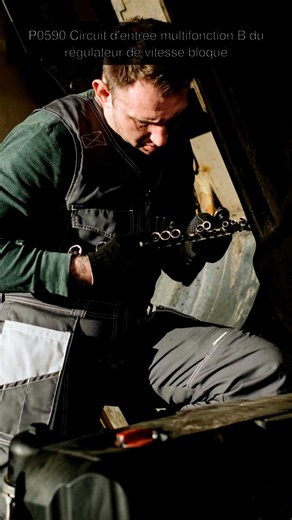 P0590 Circuit d'entrée multifonction B du régulateur de vitesse bloqué