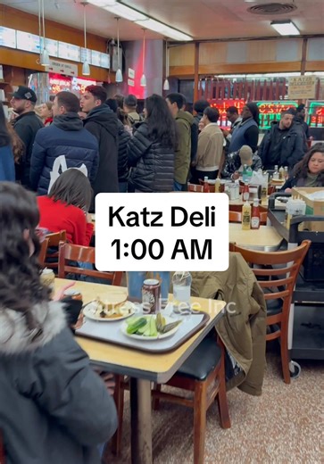 Late Night Dining Experience at Katz Deli