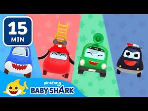 [🚕BEST] Beep, Beep! Baby Shark Toy Car Songs and More| +Compilation | Baby Shark Official