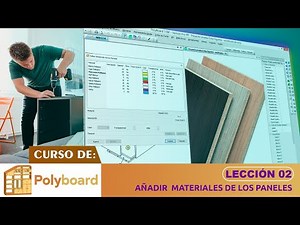 CURSO Polyboard Lección 02 - Añadir Materiales de los Paneles