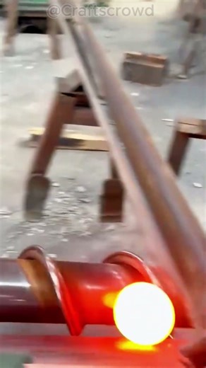 Red-Hot Forging! How Steel Balls Are Formed for Ball Mills!