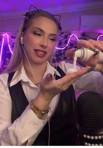 ASMR Losyon Sesleri ile Rahatlatıcı Deneyim