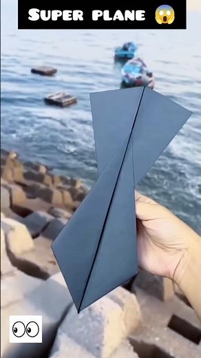 ✈️ How to Make an Easy Jet Paper Airplane | Best Flying Paper Plane 🛩️ #shorts #paper
