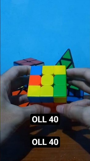 OLL Algorithm 40 | How to Solve 3x3 Rubik's Cube Tutorial