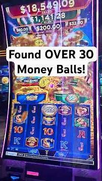 Hit for OVER 30 MONEY BALLS At Agua Caliente! #slots #lasvegas