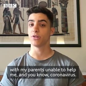 Kleon cycled 2,000 miles in order to see his family in Greece 💕 When lockdown hit Kleon had to leave his student accommodation and coudn't fly home, so he hit the road 🚴‍♂️ | BBC Breakfast