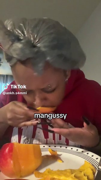 Eating Mango and Fried Plantains: A Tasty Experience