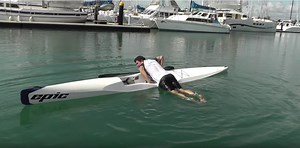 How to Surfski, Remount your Surfski After Falling Off - Paddlesports News