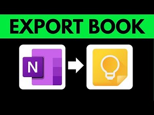 How to Export Microsoft Onenote Book Into Google Keep 2025 (FULL GUIDE)
