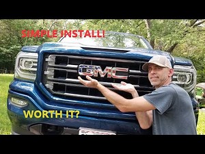 Installing an Amazon overlay decal on the GMC