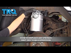 How to Replace Air Springs 2007-2017 Ford Expedition