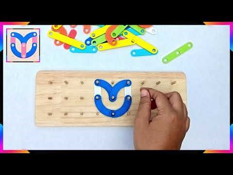 Peg Puzzle Fun | Learn Different Objects for Kids