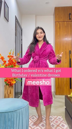 Deepa on Instagram: "What I ordered v/s what I got @meeshoapp ❤️ Follow @that.review.addict ❤️ Valentine / Birthday dressers under 500/- 🌸 1. Pink Dress - 106284416 464/- (After discount) Fabric - crepe True to its picture Style - 10/10 Overall - 10/10 A must buy dress 💕❤️ Delivery time - 3-5 days 2. Brown dress - 169341056 Price- 251/- Fabric - ribbed Style - 8/10 True to its picture Perfect for birthdays Overall - 8/10 Very affordable Shipping - 3-5 days 🌸 #reels #reel #reelsinstagram #reel