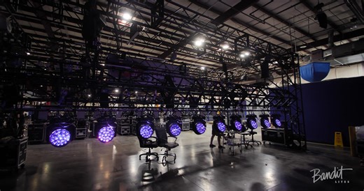 Fresh off the truck! Our new Robe Spiider fixtures have arrived, and we couldn’t wait to crack them open. Watch as we put these powerful lights through their paces! | Bandit Lites
