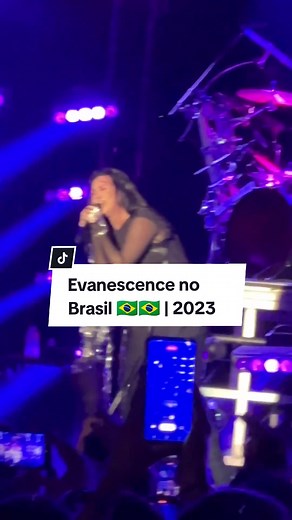 Evanescence Live Performance in Curitiba, Paraná - Brazil 2023