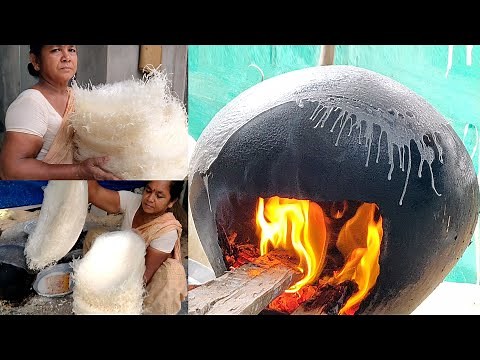 Oldest Indian Sweet - How Its Made Rice Paper Sweet Putharekulu | Atreyapuram Pootharekulu Making