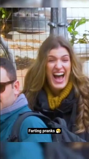My weird fart had this girl laughing like crazy — watch till the end 😂💀 : fart pranks 🤧💨